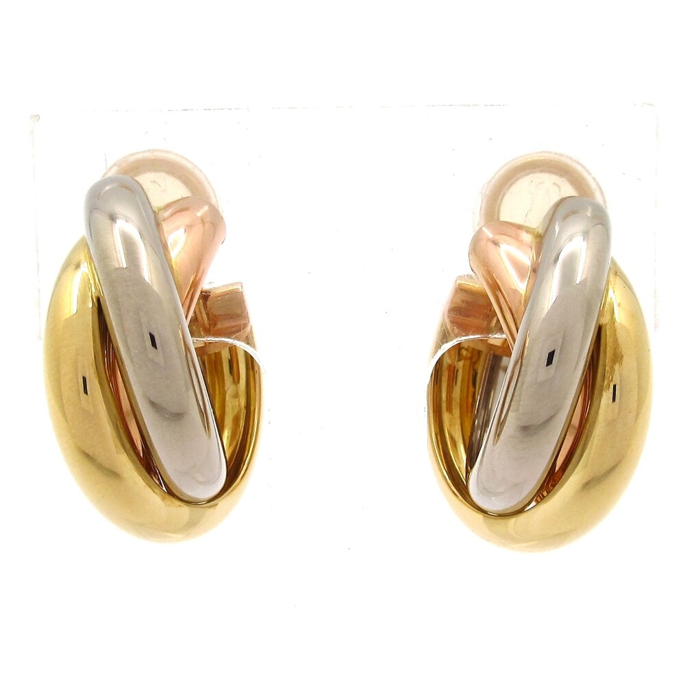 Cartier Trinity Clip On Earrings